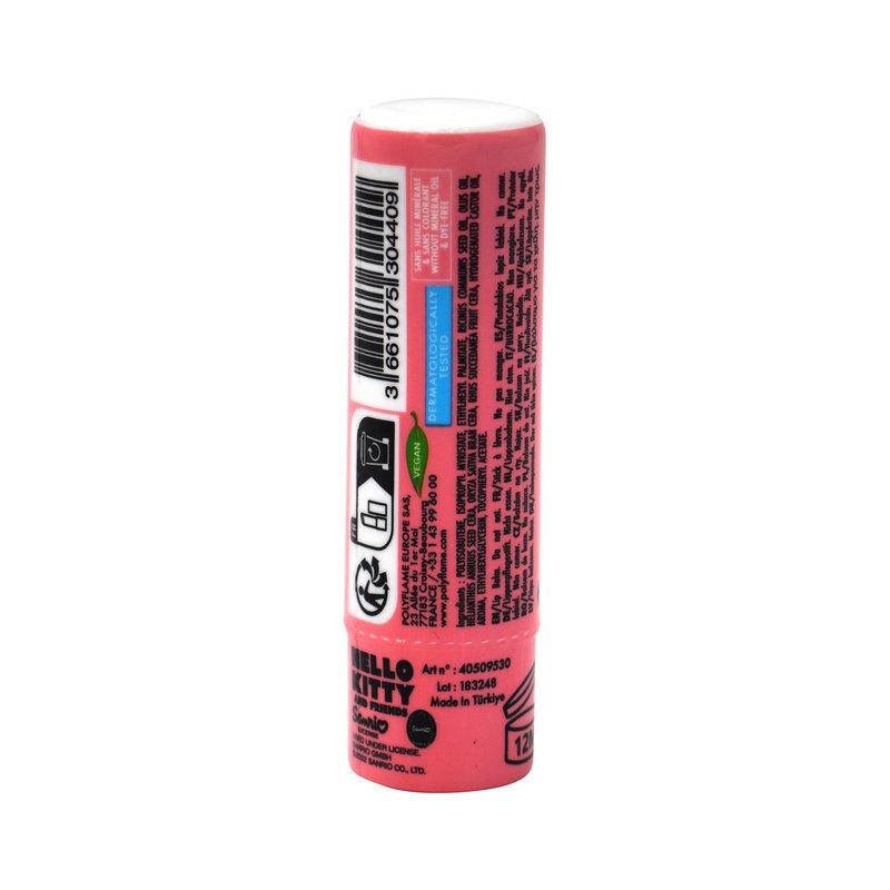 😍Hello Kitty and Friends, Soin des Lèvres, Parfumés, Fraise, Hydratation, Enfants, Vegan, 5g, TAKE CARE
