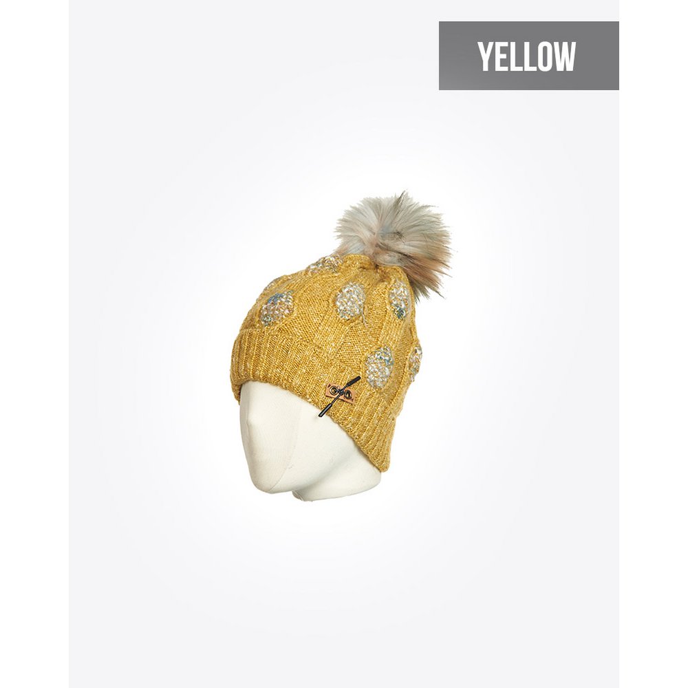 Dameshoed met pompon: BALI