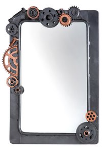 Metal mirror "Ruby"