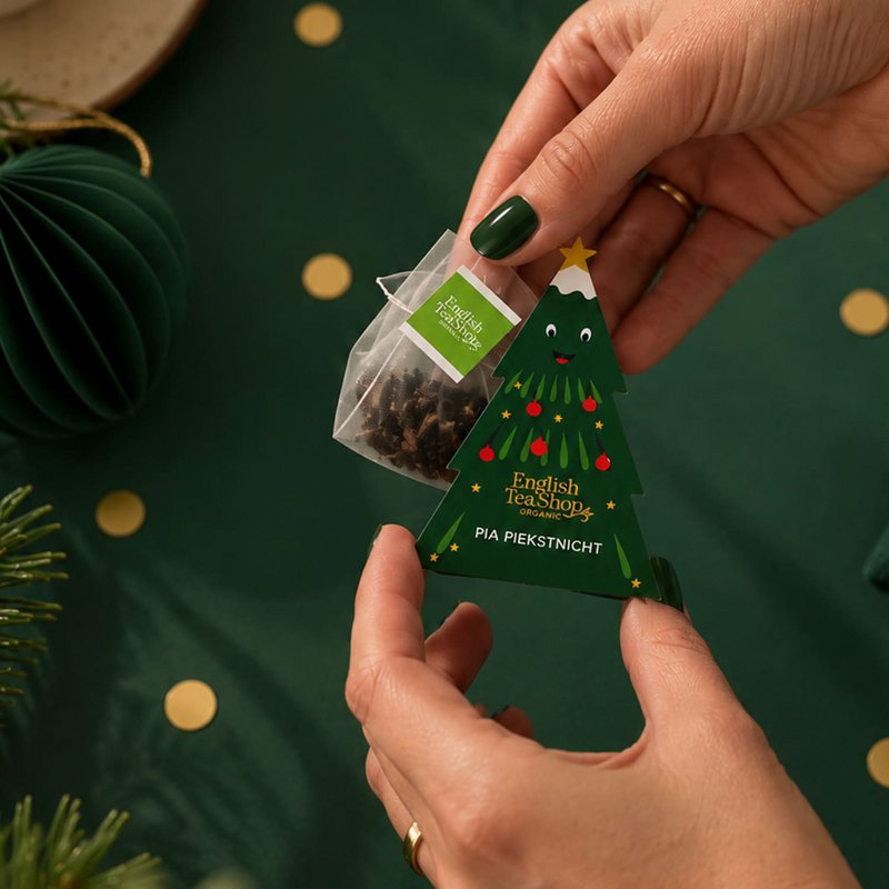 English Tea Shop - Weihnachtsbaum "Pia Piekstnicht", BIO-Tee, 1 Pyramidenbeutel