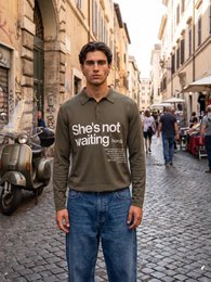 Polo Camo Green 180g Fine Piqué Cotone Made in Italy | Horda