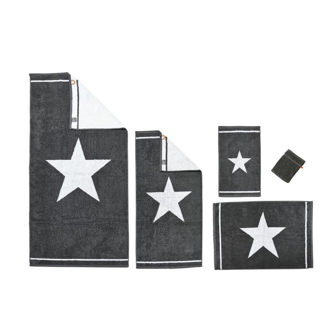 Handdoekserie 1 STER (4 maten, 3 kleuren)