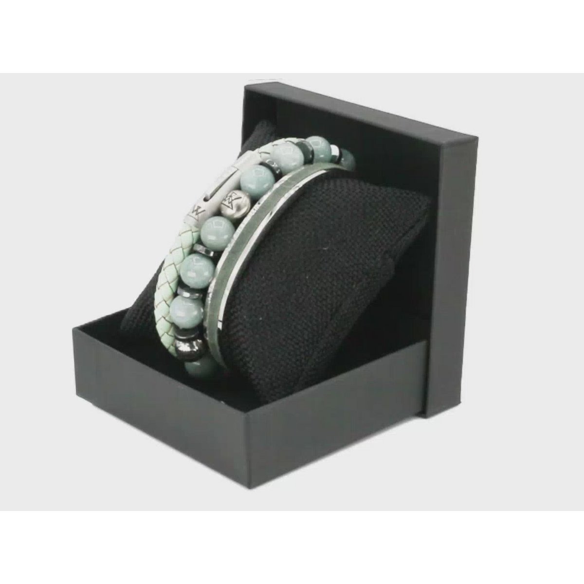 Brazalete de acero 8mm - Colección Gaudí