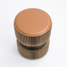 Diablo Paper Stool - Recycled Brown