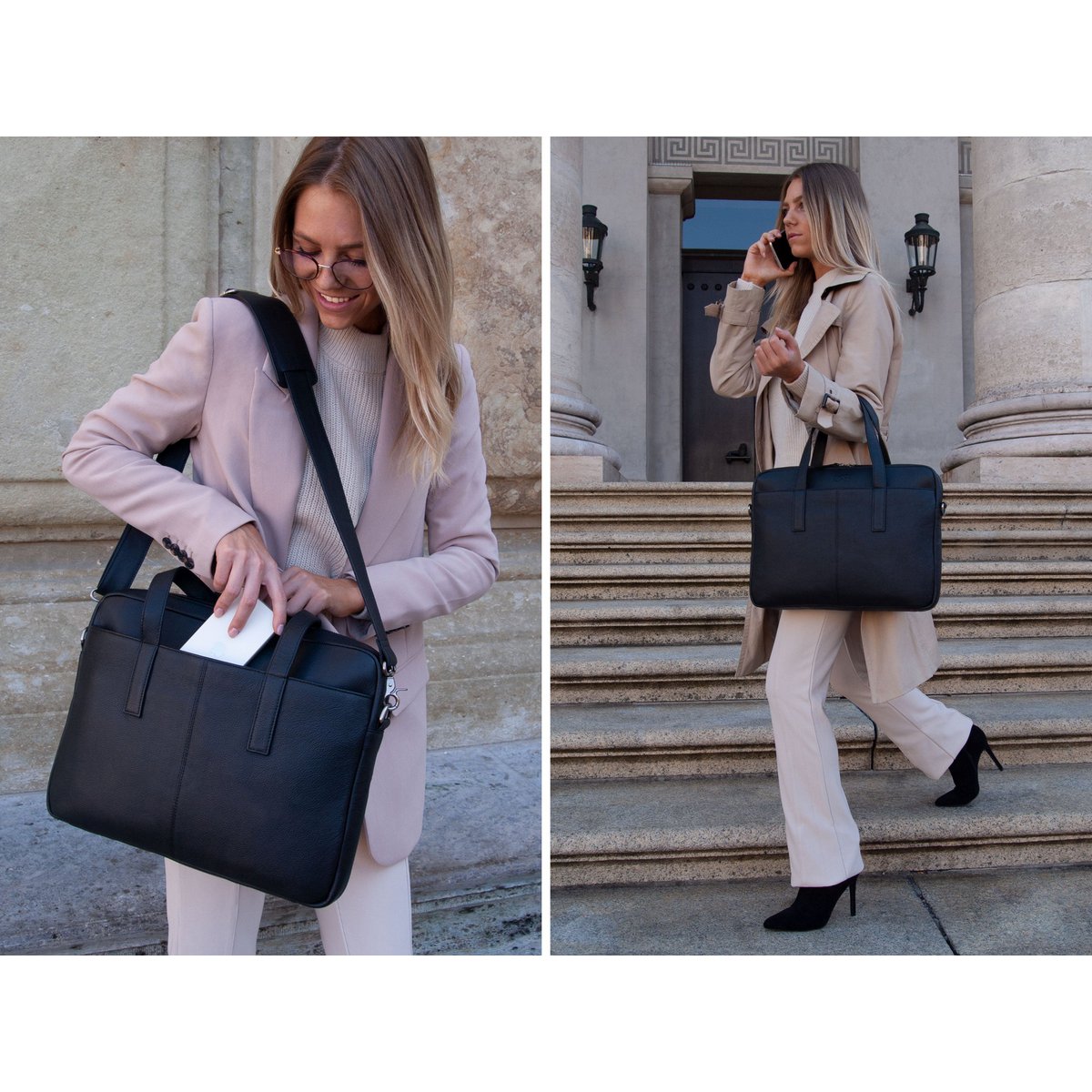 Laptop bag CAPELLA Midnight black