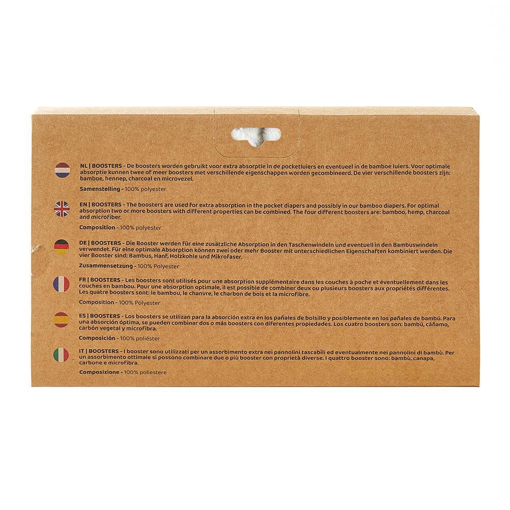 Set booster in microfibra - 4 pezzi