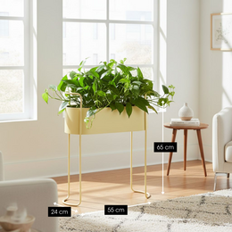 Urtepotte inde i Moritz Beige