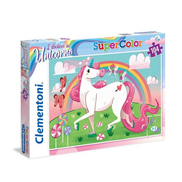 Clementoni puzzel 104pcs unicorns