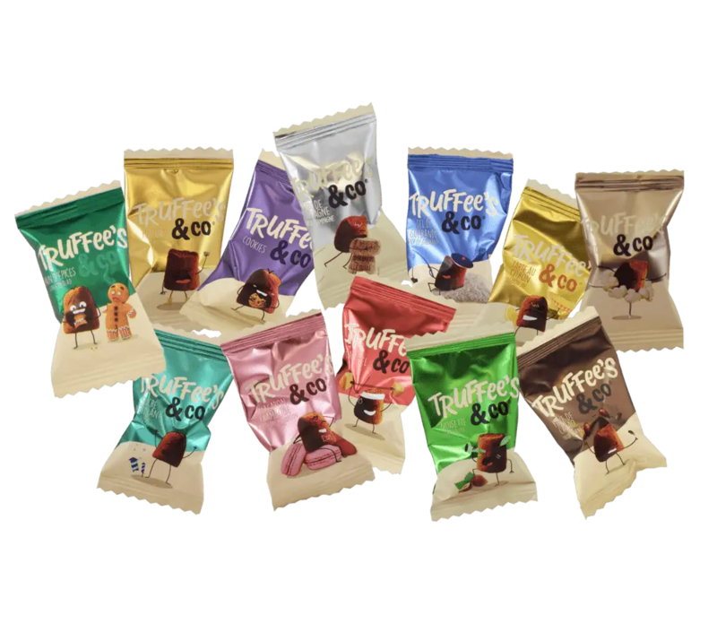 Tartufi Di Cioccolato Truffee's & Co - Confezionati Singolarmente - 1 KG