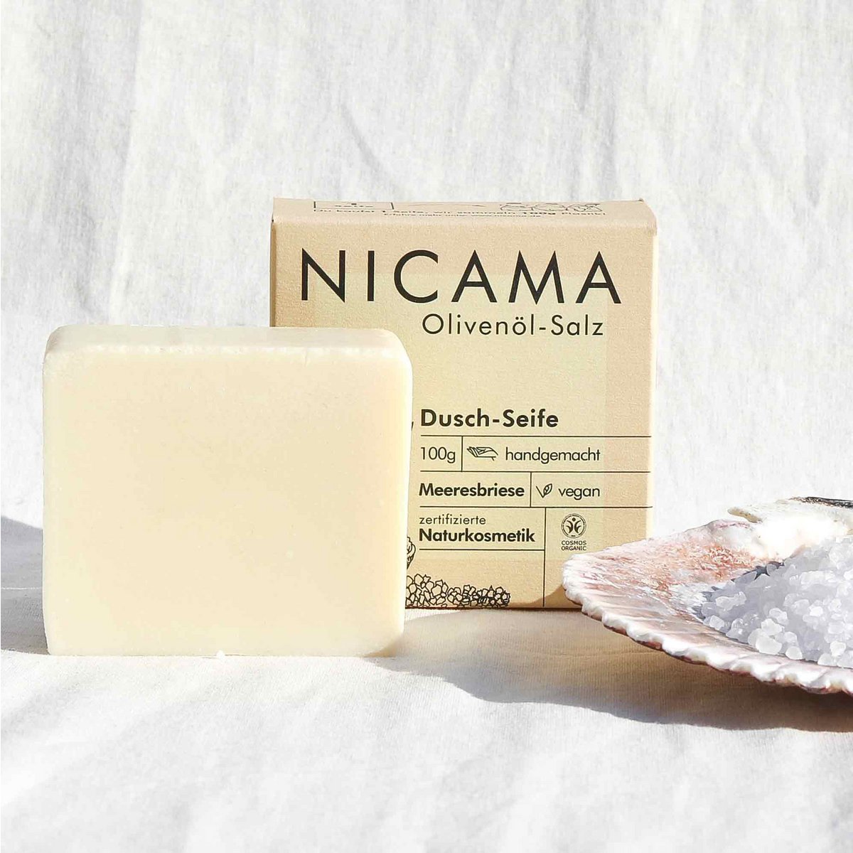 NICAMA - Jabón de Sal de Aceite de Oliva
