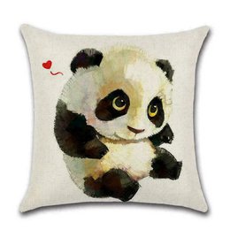 Kissenbezug Panda - Herz