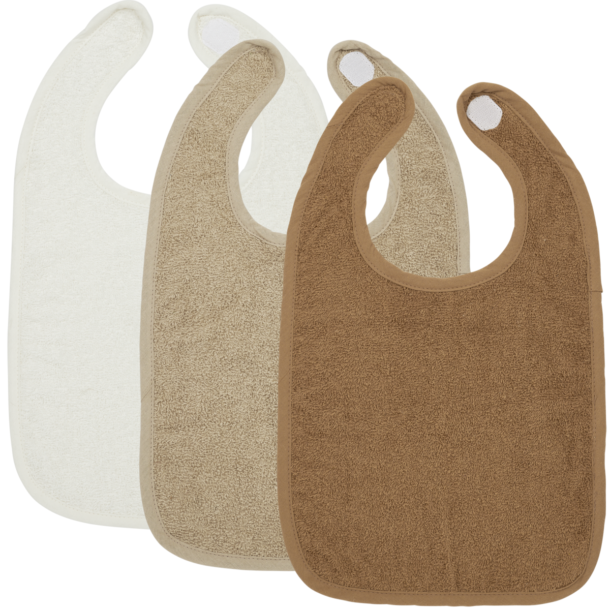 Ściereczka frotte na rzepy Offwhite/Sand/Toffee
