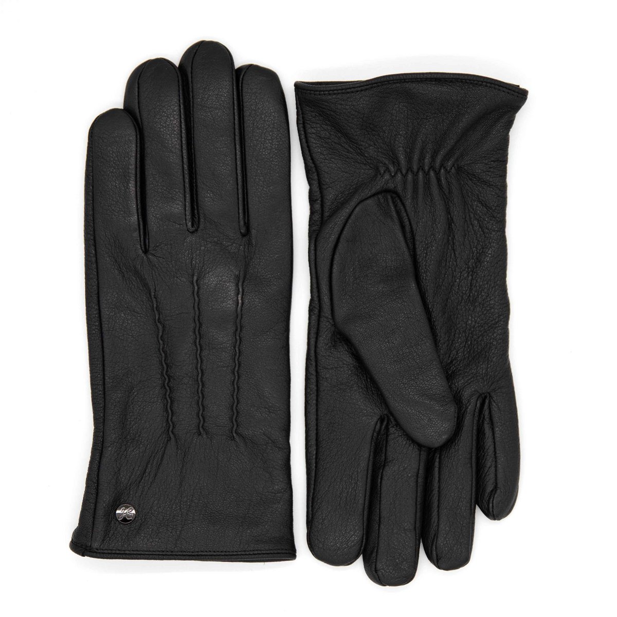 CHARLIE goatskin gloves with cashmere wool lining - touch function