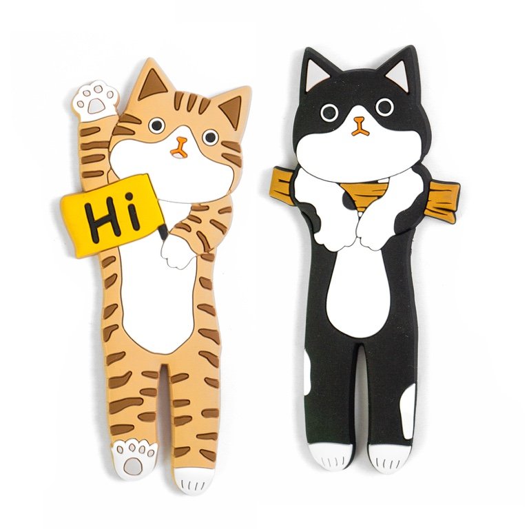 Trendform hook Magnetic Kitty Cat - Set of 2 - Multicolour