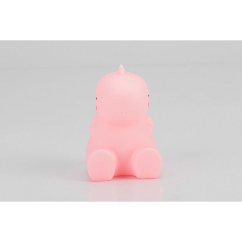 LED LAMP WITH BATTERY - MOD. DINOSAURIO - PINK