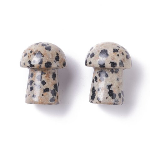 Sattva-Felsen | Dalmation Jaspis Serenity | Gua Sha Spa Pilz 20mm