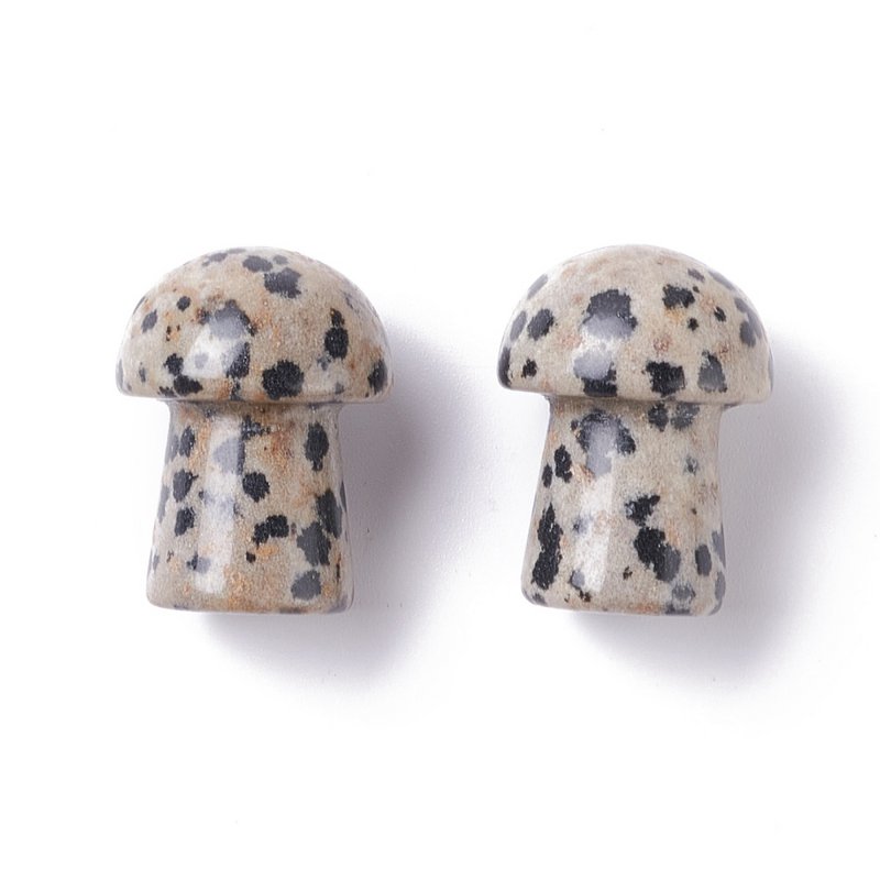 Sattva Rocks | Dalmation Jaspis Serenity | Gua Sha Spa Mushroom 20mm 