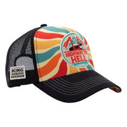 Trucker Cap 'Highway To Hell' in Mehrfarbig