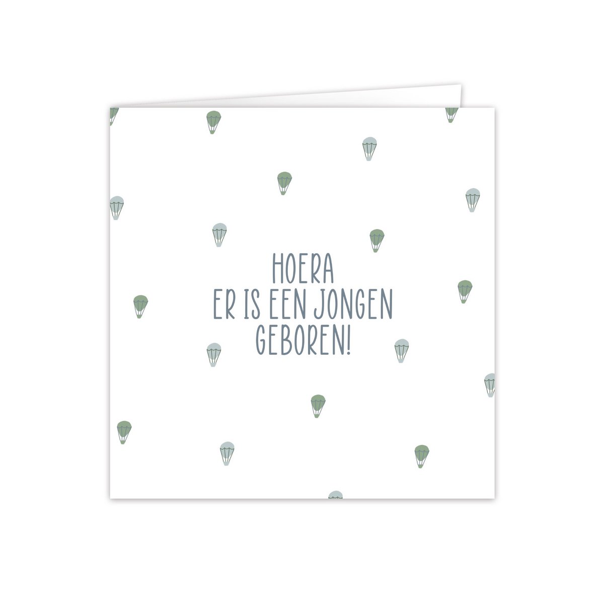 Wenskaarten met envelop "Jongen"