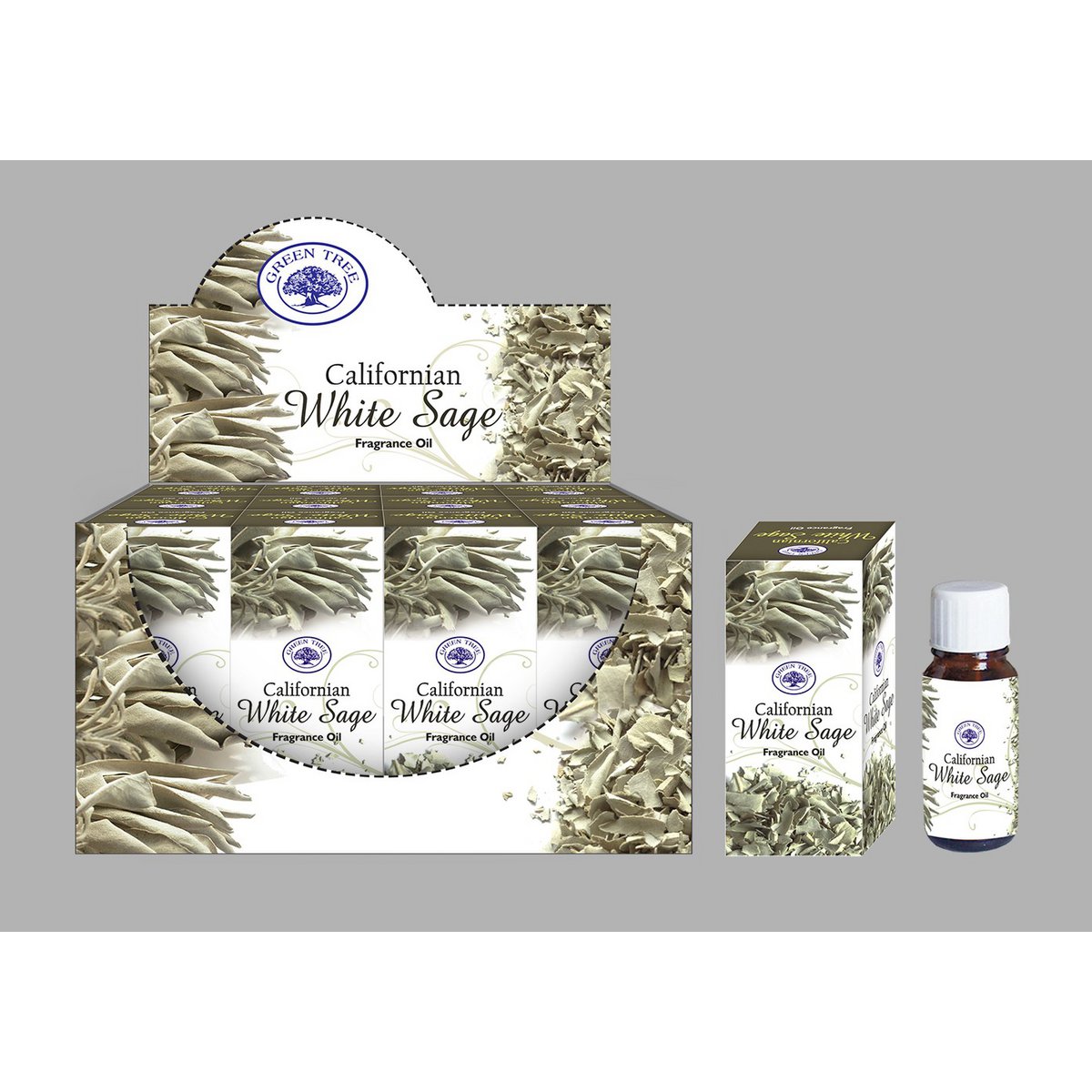 Green Tree Californian White Sage Fragrance Oil 10 ml