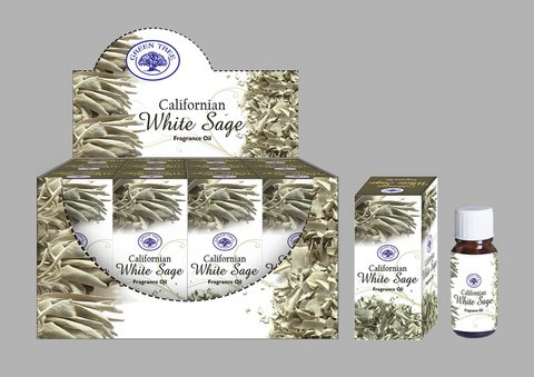 Green Tree Californian White Sage Fragrance Oil 10 ml