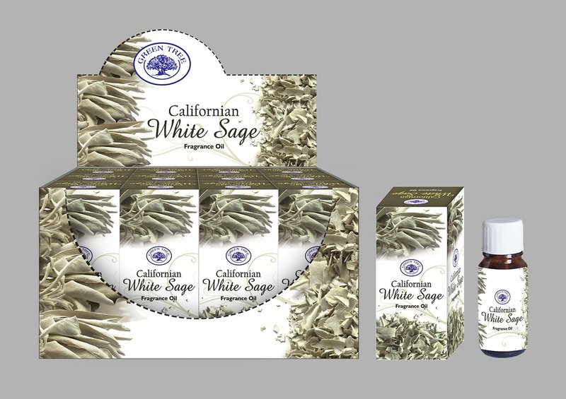 Green Tree Californian White Sage Fragrance Oil 10 ml