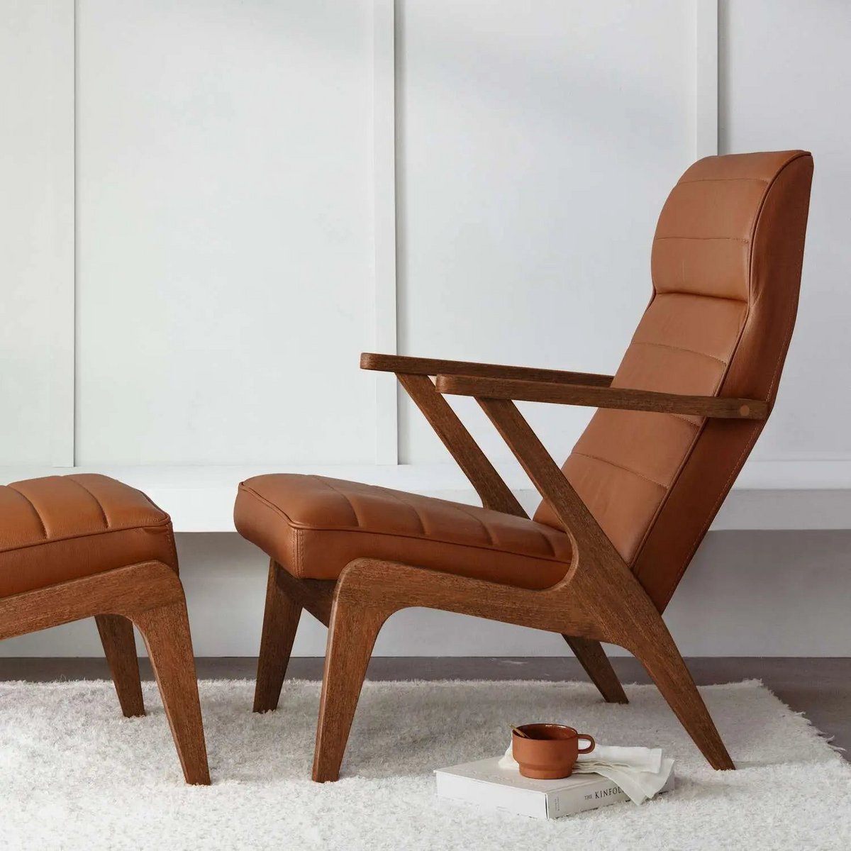 Apollo Lounge Sessel - Leder