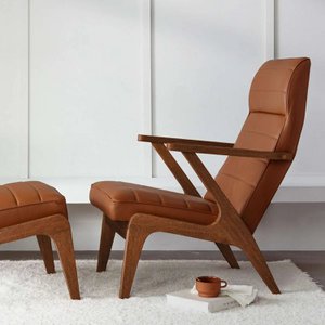 Apollo Lounge Sessel - Leder