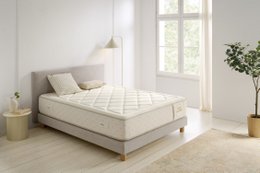 Eco Nature Spring Pocketsprings Mattress in Beige, available in various sizes from 80 x 190 cm to 180 x 200 cm. The mattress features a thickness of 30 cm and is made of natural materials.