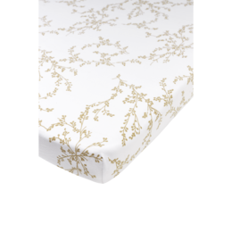 Hoeslaken jersey print Branches Sand