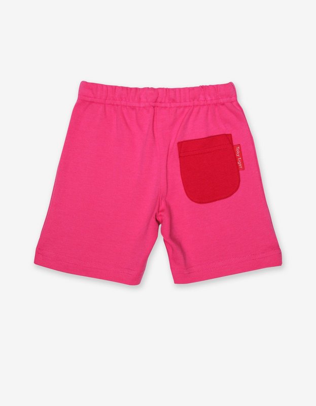 Bio-Baumwoll Kinder Shorts in Pink
