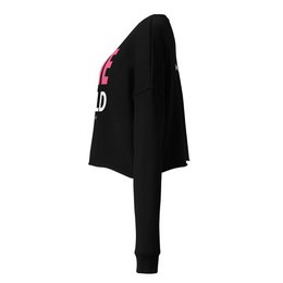 Live Bold Crop Sweatshirt - sweatshirt kvinder
