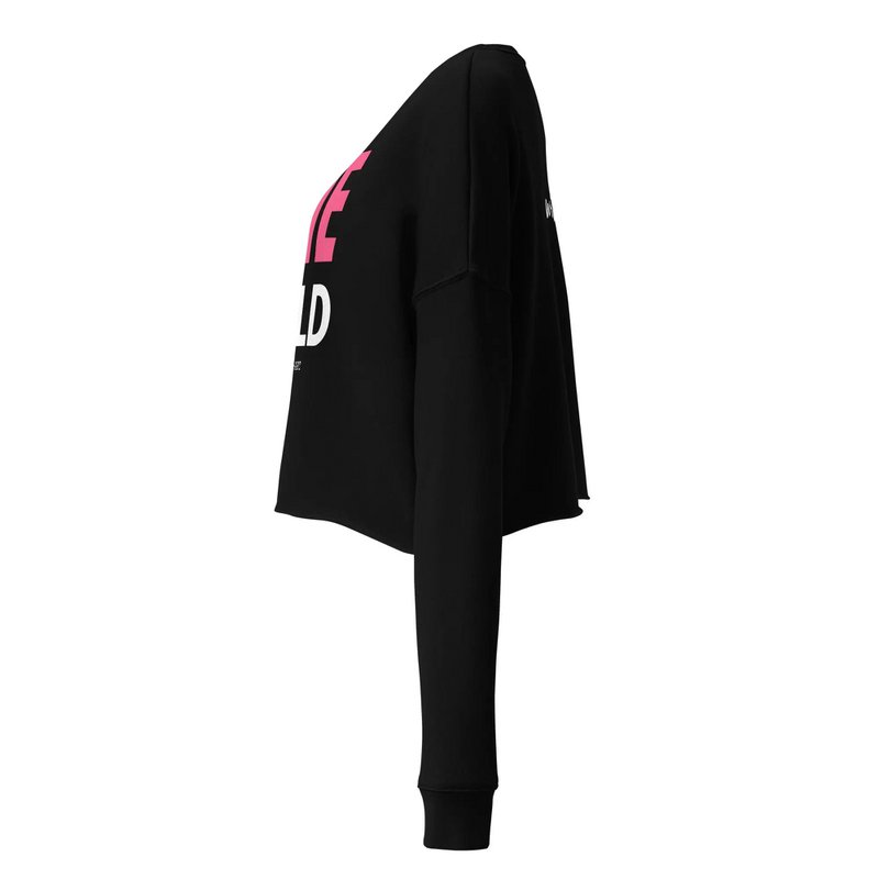Live Bold Crop Sweatshirt - sweatshirt kvinder
