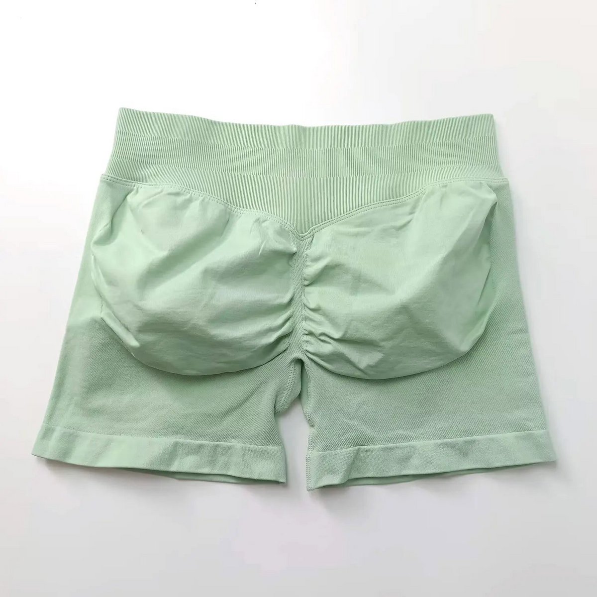 NCLAGEN Seamless Shorts 4.5" Gym Shorts Woman Scrunch Butt Fitness Sports Short Workout Seamless Leggings Running Yoga bottoms Copy
