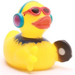 Bathing disk jockey 1b - rubber property
