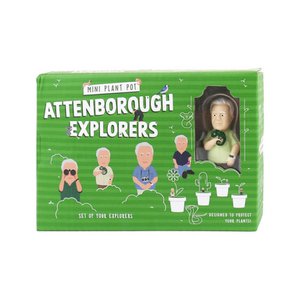 Gift Republic Plantenpot decoratie - Attenborough Explorers