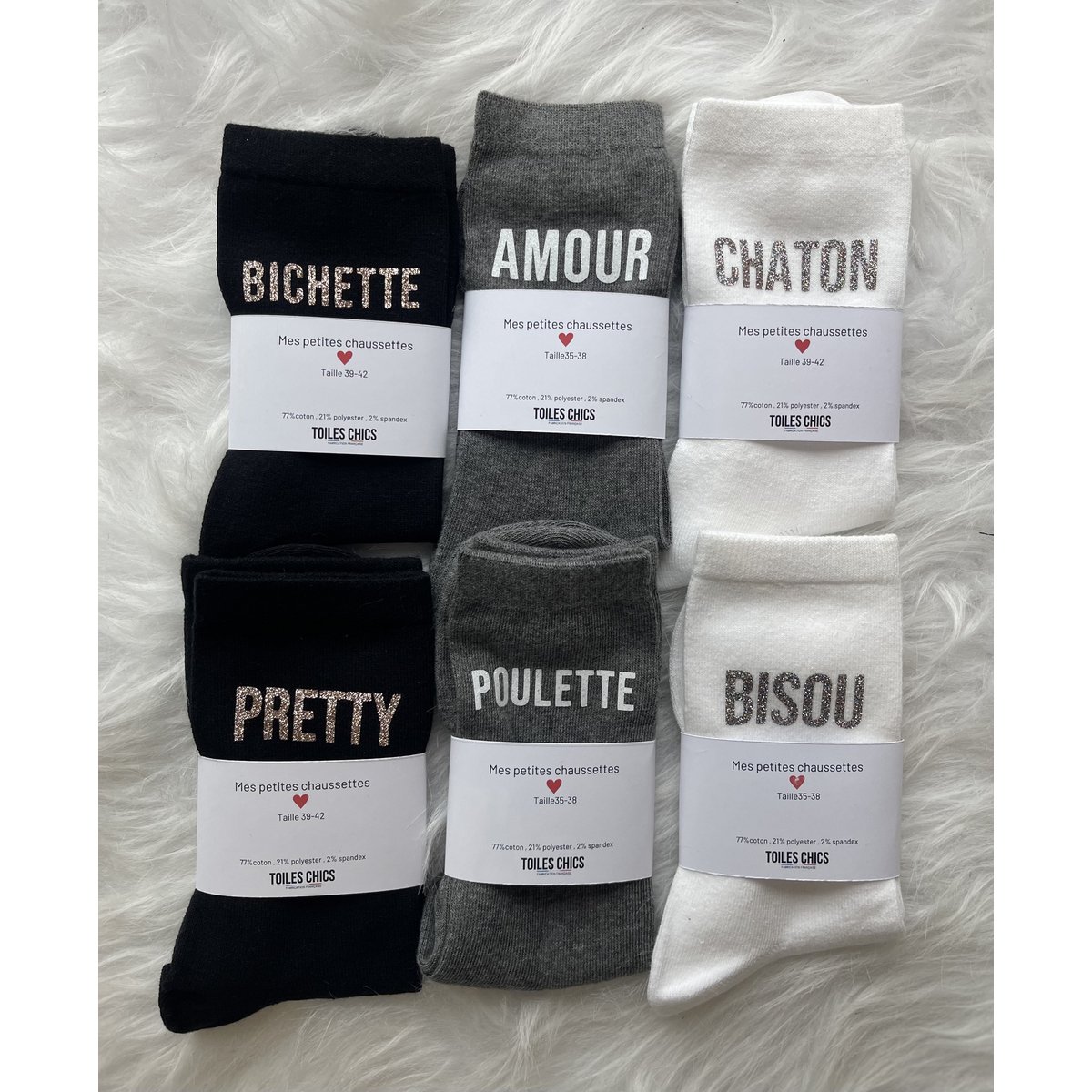 Lot of "word" socks