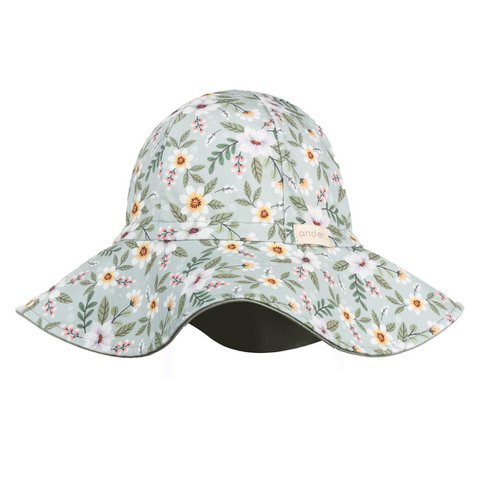 ARIANA children's beach hat - GREEN