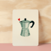 Postcard | Coffee pot
