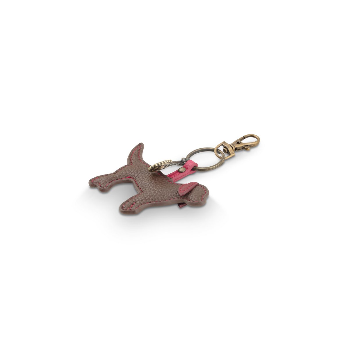 Pucky Ornament Dog Brown 9.5x1x6cm