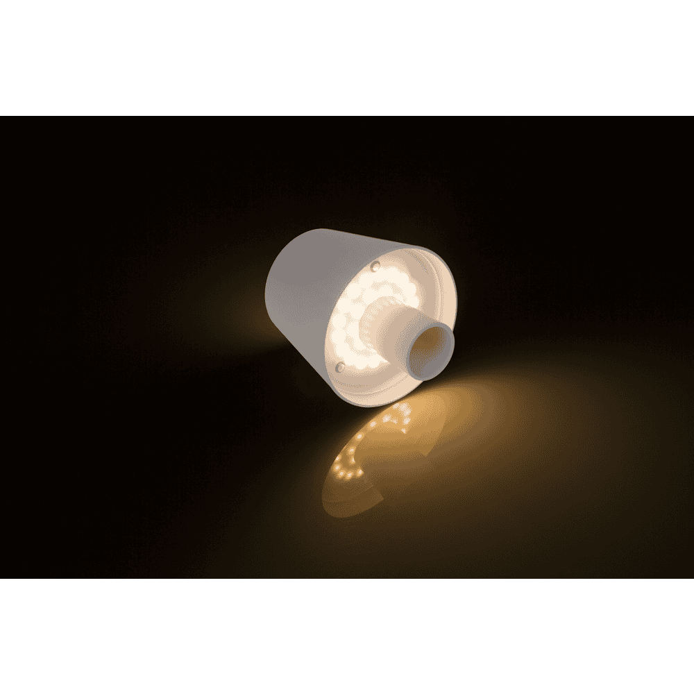 LED bottle lamp, white, 3 modes (on/off/dim.),