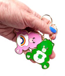 Care Bear Sending rainbows Keychain