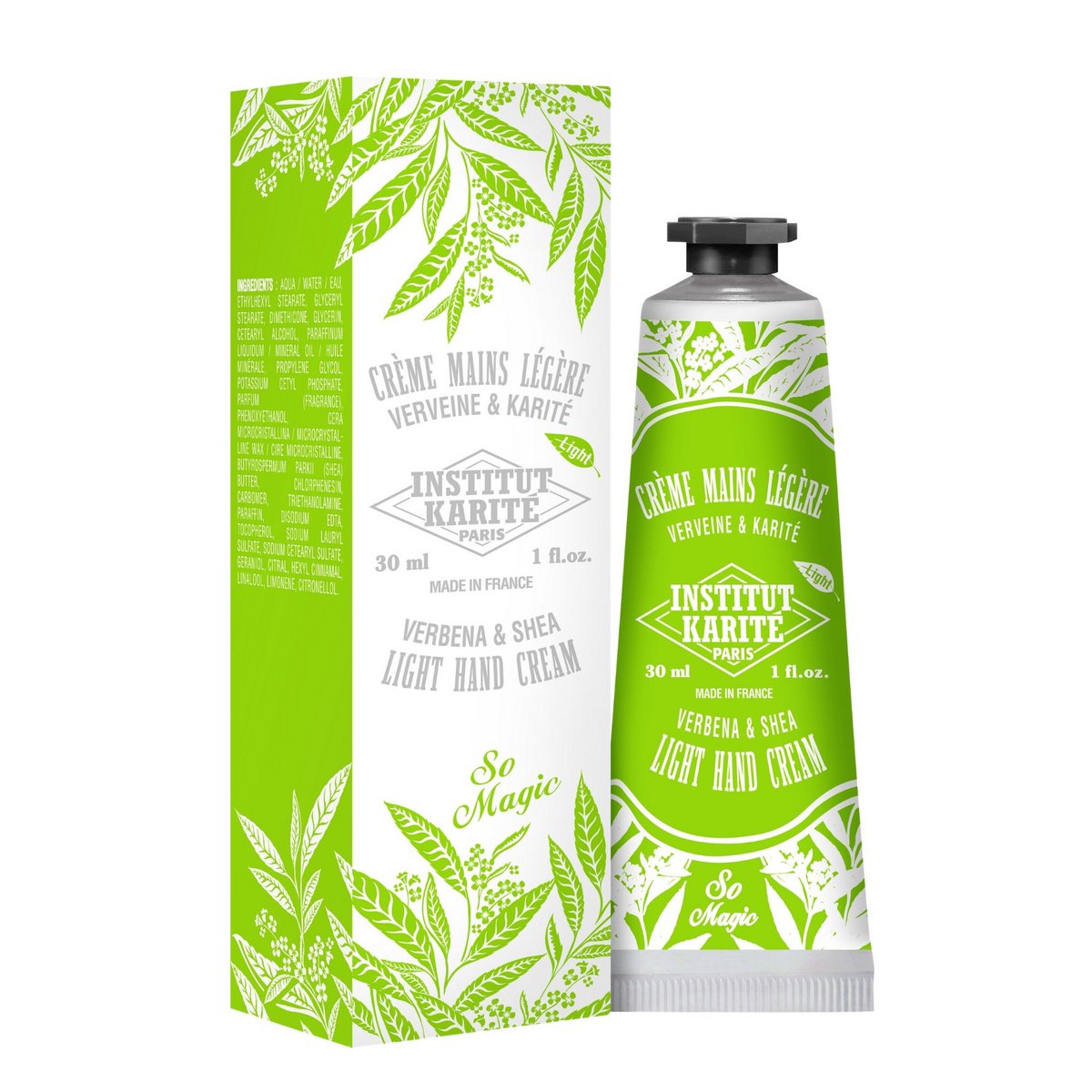 Light Shea Hand Cream So Magic 30 mL Verbena - With individual box