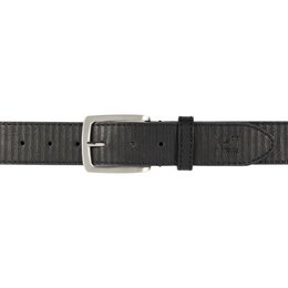 K4009AB | Allover Men's Belt in Leather Lining with Pu Finish. Black colour. Dimensions: 125 x 3.8 x 0.5 cm (waistline 110 cm). Packaging: rigid bottom/lid Gift Box