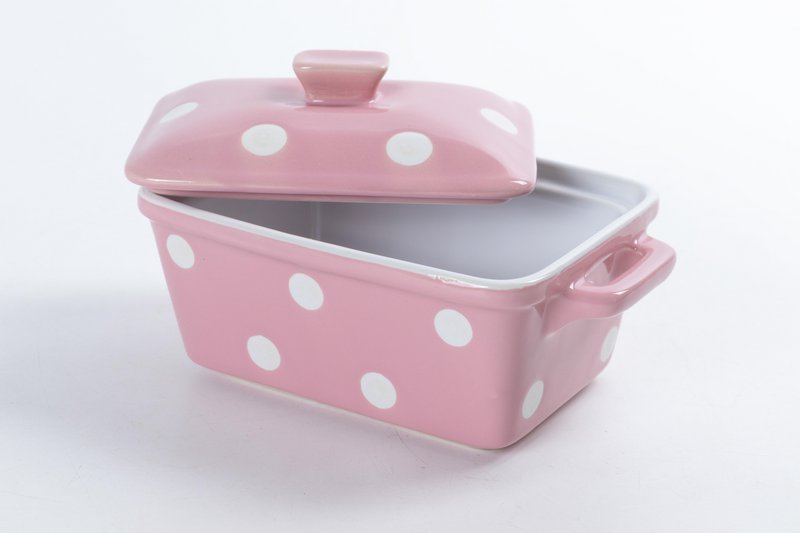 Beurrier rose à pois Isabelle Rose