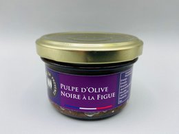 Baronnies zwarte olijvenpulp met vijg: de perfecte combinatie van zoet en zout in 90 g 🌿