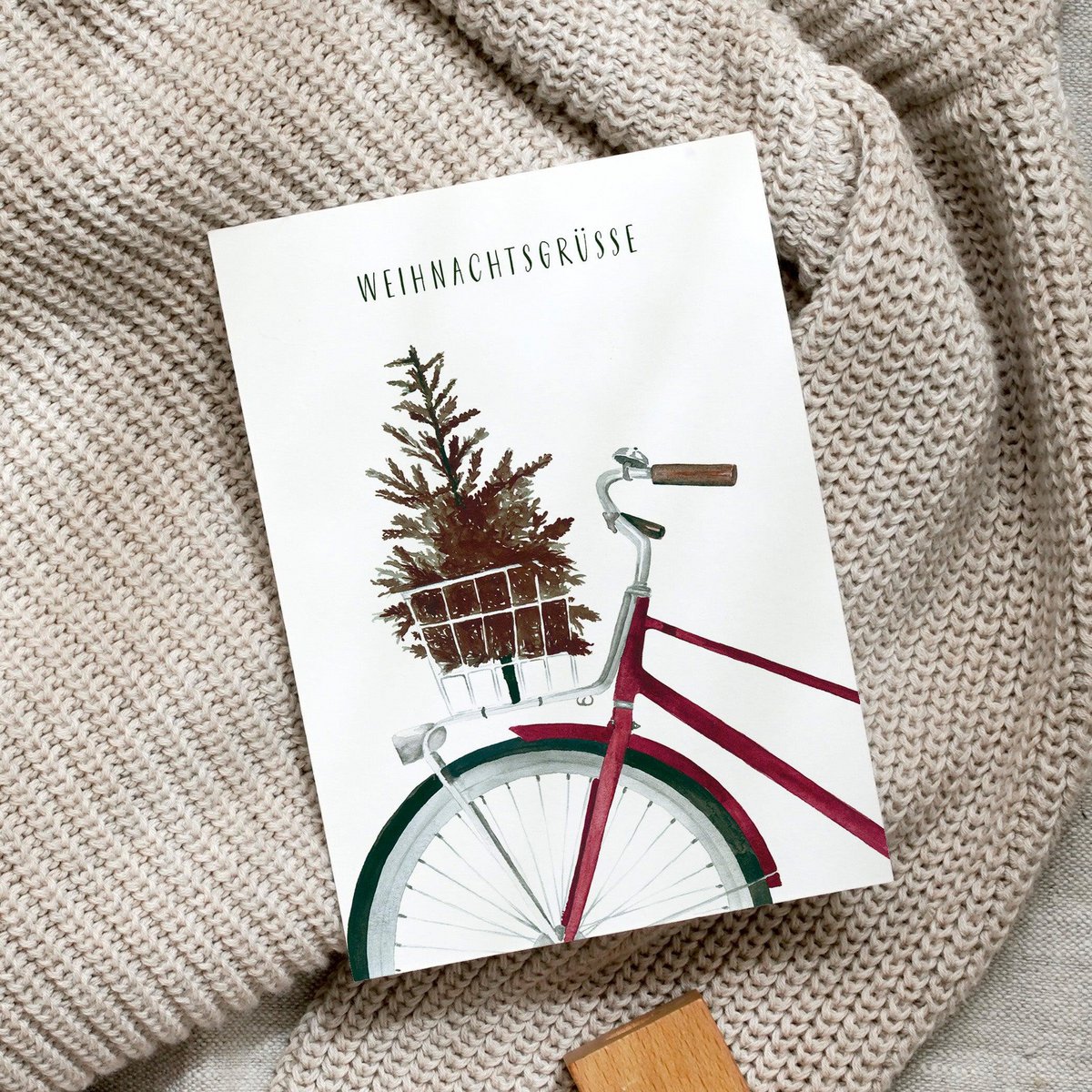 Ansichtkaart · Kerstgroet