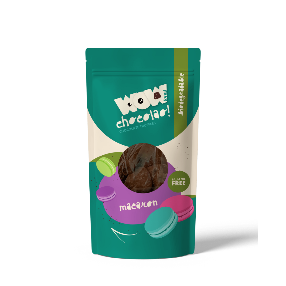 Macaron - 200 g de bolsa biodegradable