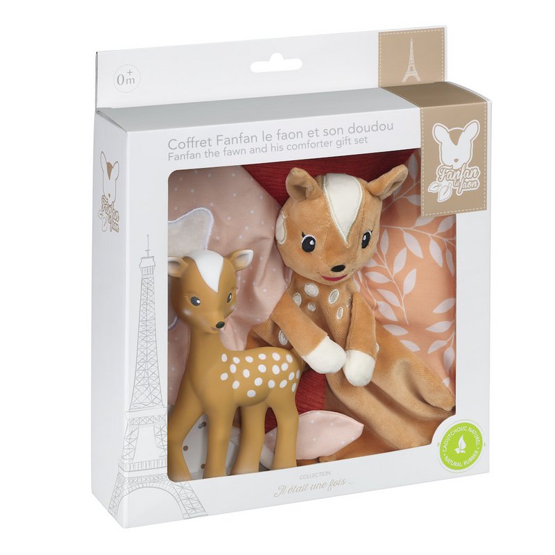 Ensemble cadeau - Fanfan et son tissu de câlin