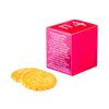 Shortbread cookies with raspberry chips - Mini cardboard cube n°4 35 g